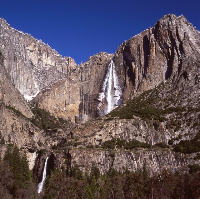 Upper and Lower Yosemite Falls